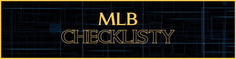 MLB checklisty